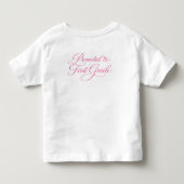 Kleuterschool Afgestudeerd & Eerste Klas Bevorderi Kinder Shirts (Achterkant)