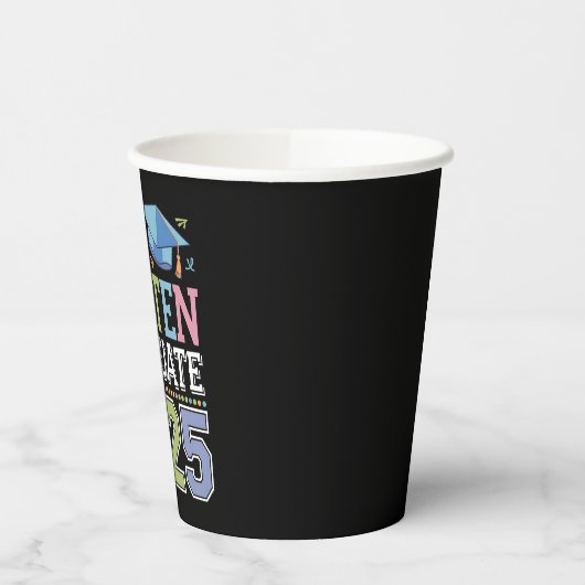 Kleuterschool Afgestudeerde 2025 Afstudeerschool Papieren Bekers (Links)