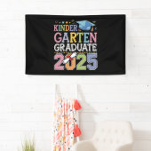 Kleuterschool afgestudeerde 2025 diploma school spandoek (Insitu)