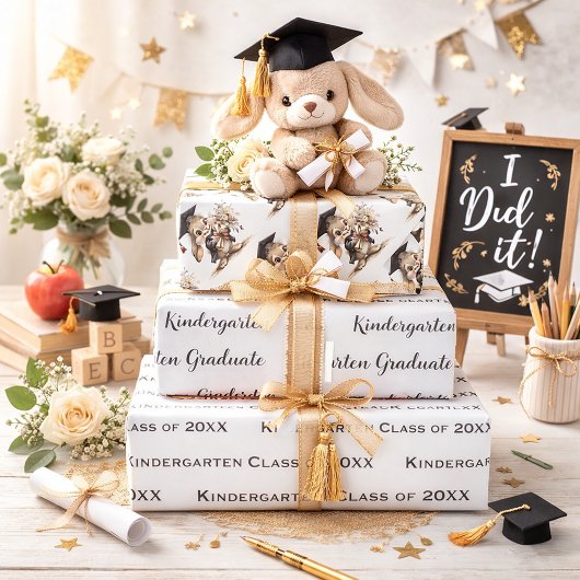 Kleuterschool Afsluiting Inpakpapier Vel