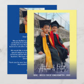 Kleuterschool Afstudeer Aankondiging Fotokaart (Voorkant / Achterkant)