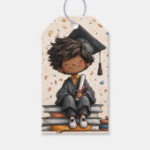 Kleuterschool Afstudeercadeautag Cadeaulabel (Voorkant)