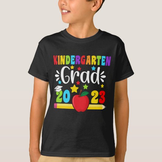 Kleuterschool afstudeerder 2023 - Kinder School Af T-shirt (Voorkant)