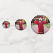 Kleuterschool Afstudeerder Scruffy Puppy Tafel Confetti (Voorkanten)