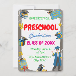 Kleuterschool Afstudeerklas van 20XX Kaart