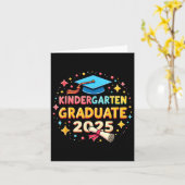 Kleuterschool Afstuderen 2025 Afstuderen Kinder Jo Kaart (Gele Bloem)