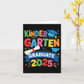 Kleuterschool Afstuderen 2025 Afstuderen Kinder Jo Kaart (Gele Bloem)