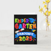 Kleuterschool Afstuderen 2025 Afstuderen Kinder Jo Kaart (Gele Bloem)