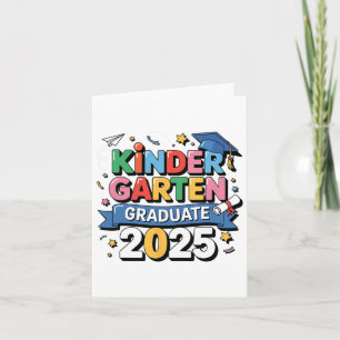 Kleuterschool Afstuderen 2025 Afstuderen Kinder Jo Kaart