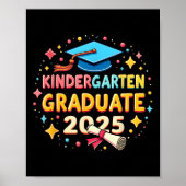 Kleuterschool Afstuderen 2025 Afstuderen Kinder Jo Poster (Voorkant)