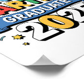 Kleuterschool Afstuderen 2025 Afstuderen Kinder Jo Poster (Hoek)