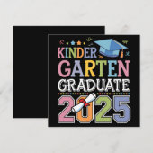 Kleuterschool Afstuderen 2025 Afstuderen School Kaart (Voorkant / Achterkant)