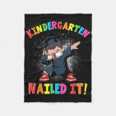 Kleuterschool Afstuderen 2025 Jongens Kinder Dabbi Fleece Deken (Voorkant)