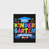 Kleuterschool Afstuderen 2025 Kinder Afstuderen Ki Kaart (Voorkant)