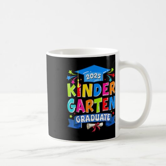 Kleuterschool Afstuderen 2025 Kinder Afstuderen Ki Koffiemok (Rechts)