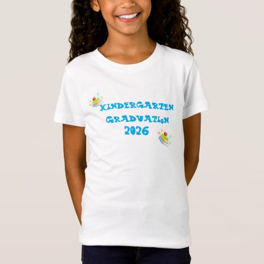 Kleuterschool Afstuderen 2026 T-shirt (Voorkant)