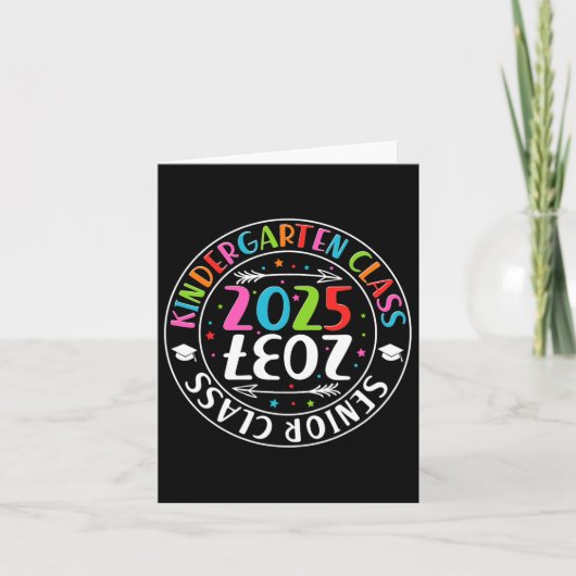 Kleuterschool Afstuderen CL van 2025 Senior CL van Kaart (Voorkant)