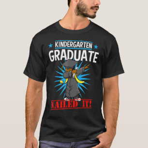Kleuterschool Afstuderen Dabbing Boy Nailed It Afs T-shirt