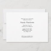 Kleuterschool Afstuderen Fotocollage Uitnodiging (Achterkant)