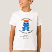 Kleuterschool Afstuderen Frog T-shirt (Voorkant)