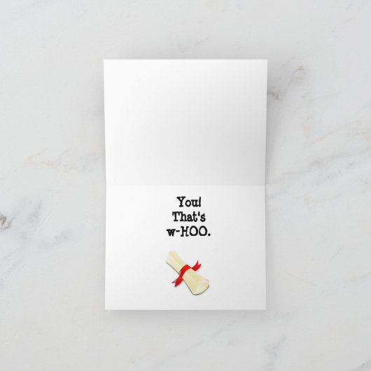 kleuterschool afstuderen kaart (Binnen)