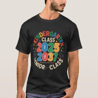 Kleuterschool Afstuderen Klasse van 2025 Senior 20 T-shirt
