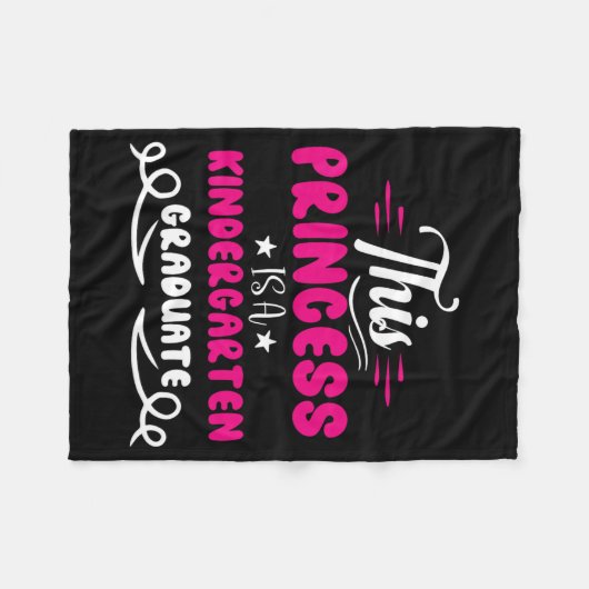 Kleuterschool Afstuderen Laatste dag van school me Fleece Deken (Voorkant (Horizontaal))