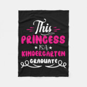 Kleuterschool Afstuderen Laatste dag van school me Fleece Deken (Voorkant)