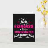 Kleuterschool Afstuderen Laatste dag van school me Kaart (Gele Bloem)