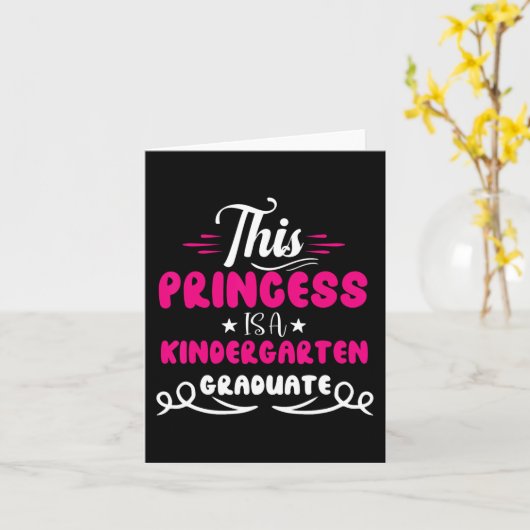 Kleuterschool Afstuderen Laatste dag van school me Kaart (Gele Bloem)