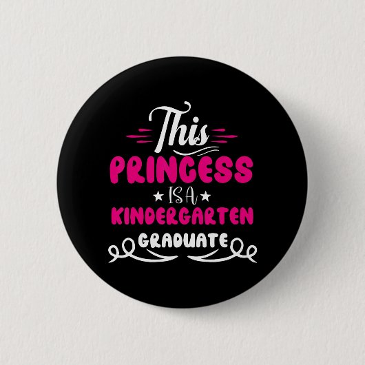 Kleuterschool Afstuderen Laatste dag van school me Ronde Button 5,7 Cm (Voorkant)