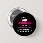 Kleuterschool Afstuderen Laatste dag van school me Ronde Button 5,7 Cm (Voorkant /achterkant)