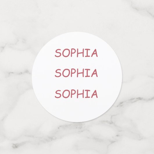 Kleuterschool Afstuderen Meisje Kat Confetti (Kleine voorkant)