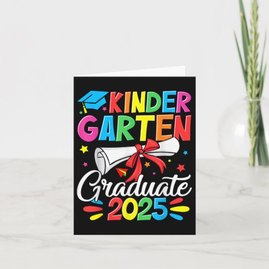 Kleuterschool Afstuderen Shirt 2025 Kinder Jongens Kaart (Voorkant)