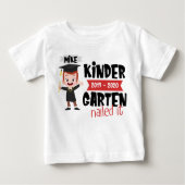 Kleuterschool afstuderen shirt - Grappige kleuters (Voorkant)