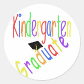 Kleuterschool Afstuderen Stickers (Voorkant)
