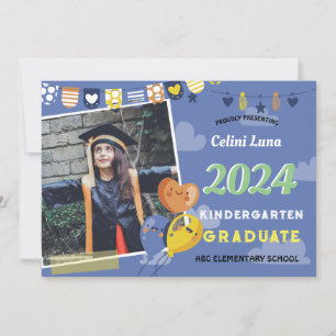 Kleuterschool Afstuderen Uitnodiging met Foto