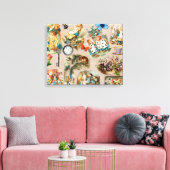 Kleuterschool Alice Kleurrijk 1800s Klassieke Wond Canvas Afdruk (Insitu (Woonkamer))