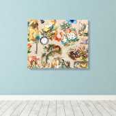 Kleuterschool Alice Kleurrijk 1800s Klassieke Wond Canvas Afdruk (Insitu (Houten vloer))