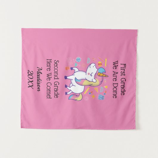 Kleuterschool Basisonderwijs Verhuizen Naar Volgen Wandkleed (Voorkant (horizontaal))