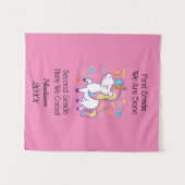 Kleuterschool Basisschool Verhuizen  Wandkleed (Voorkant (horizontaal))