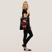 kleuterschool claus kerst familie matching tote bag (Op model)