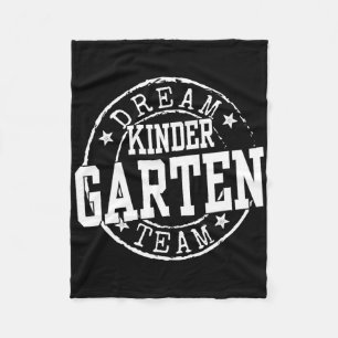 Kleuterschool droomteam kleuterschoolcadeaus voor fleece deken