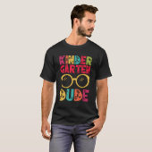 Kleuterschool Dude T-shirt terug naar school (Voorkant volledig)