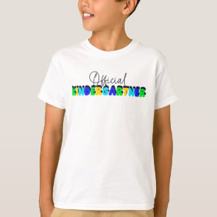 Kleuterschool Eerste Dag Officiële Kleuterschool J T-shirt