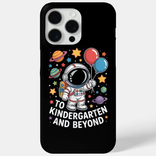 Kleuterschool En Verder Ruimtevaarder Ruimte Case-Mate iPhone Case (Achterkant)