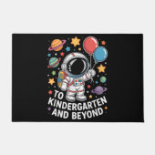 Kleuterschool En Verder Ruimtevaarder Ruimte Deurmat (Voorkant)