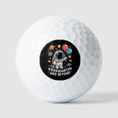 Kleuterschool En Verder Ruimtevaarder Ruimte Golfballen (Voorkant)