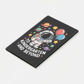 Kleuterschool En Verder Ruimtevaarder Ruimte Post-it® Notes (Schuin)