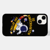 Kleuterschool En Verder Ruimtevaarder Terug Naar S Case-Mate iPhone Case (Achterkant (horizontaal))